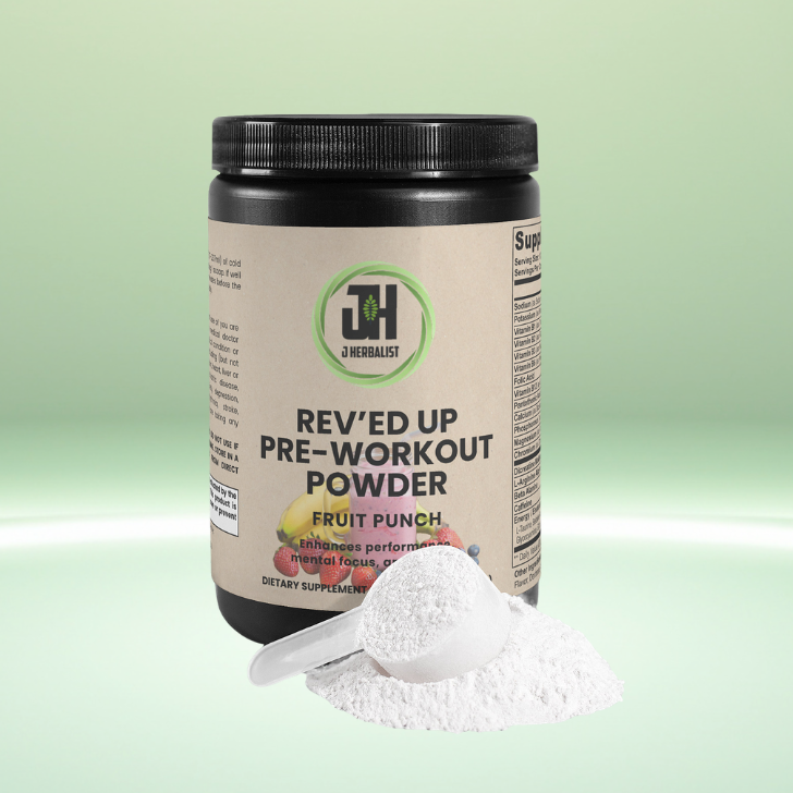 Rev'ed up Pre-Workout Powder (Fruit Punch)