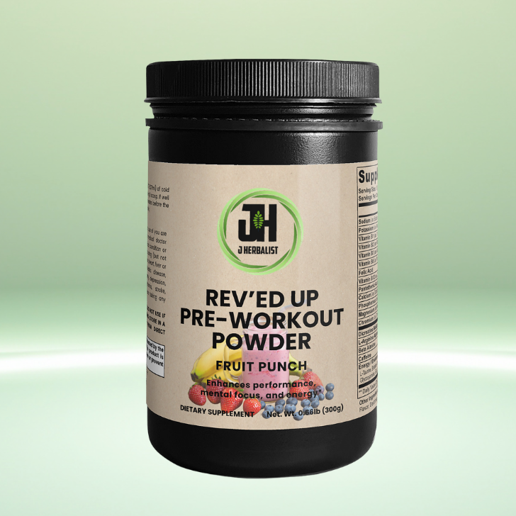 Rev'ed up Pre-Workout Powder (Fruit Punch)