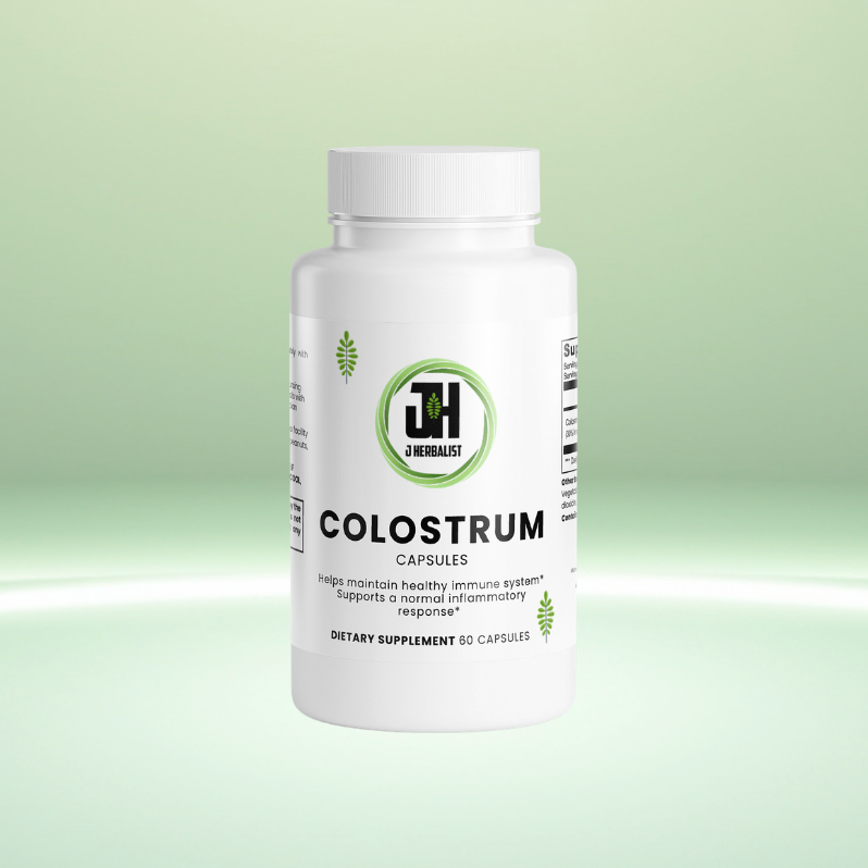 Colostrum Capsules 500mg | 30% IgG | Immune & Gut Support