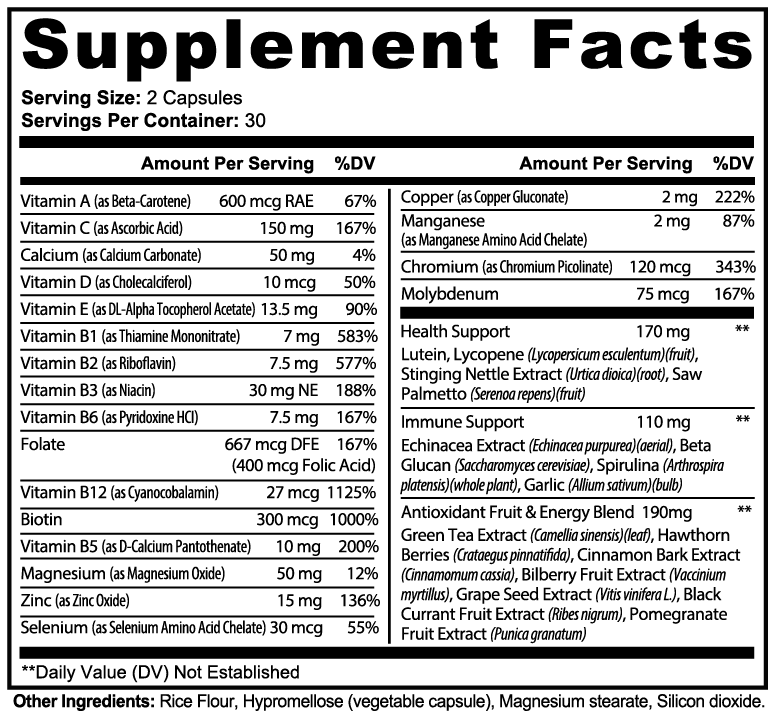 Multivitamin complete