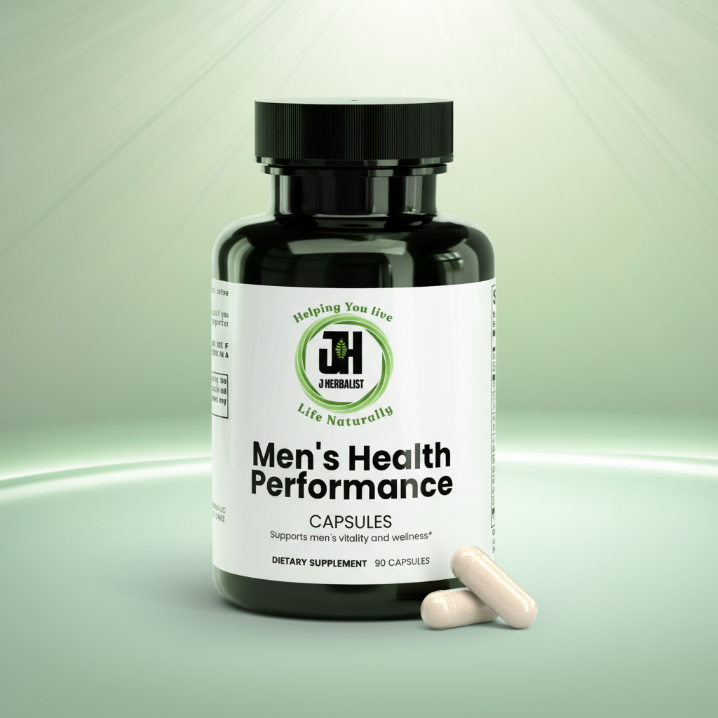 Men’s Health Performance product image on the green background